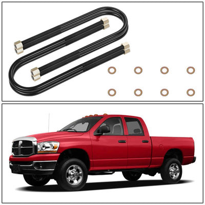 2 in. Leaf Spring Leveling Lift Blocks <br>06-08 Dodge Ram 1500, 03-13 Ram 2500
