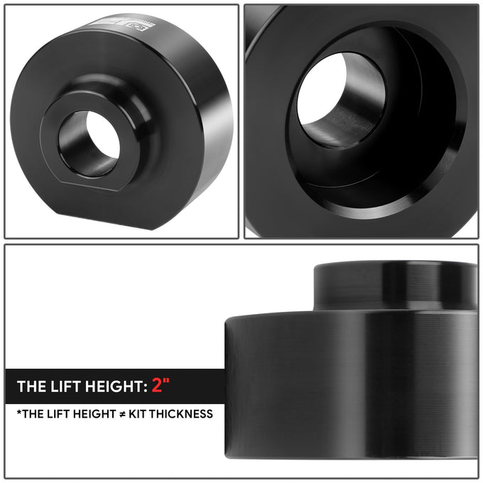 2in. Front Leveling Suspension Lift Kits <br> 81-20 Ford F-150 F-250 F-350 Super Duty 2WD