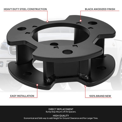 2.5 in. Bump Stop Mount Lift Kit Spacers <br>19-26 Ford Ranger