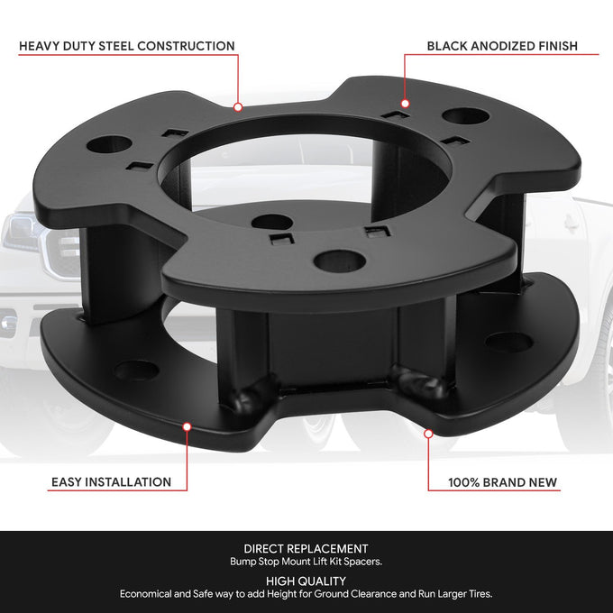 2.5 in. Bump Stop Mount Lift Kit Spacers <br>19-26 Ford Ranger