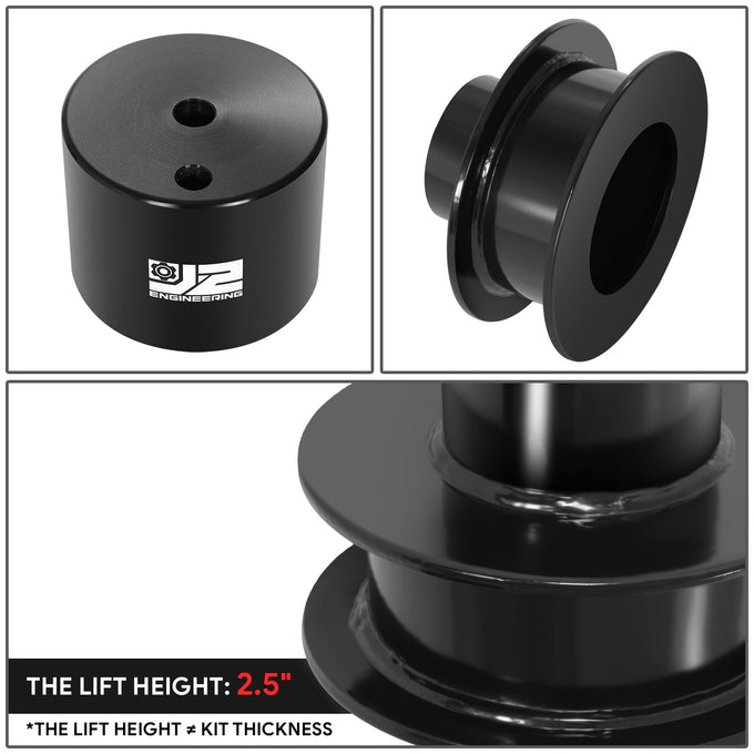 2.5 in. Front Coil Spring Lift Leveling Spacer Kit <br> 11-24 Ford F-250 F-350 F-450 Super Duty