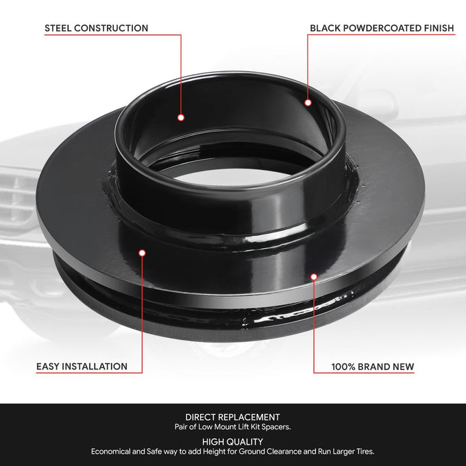 2 in. Spring Mount Lift Kit Spacers <br>97-03 Ford F-150, 97-02 Expedition