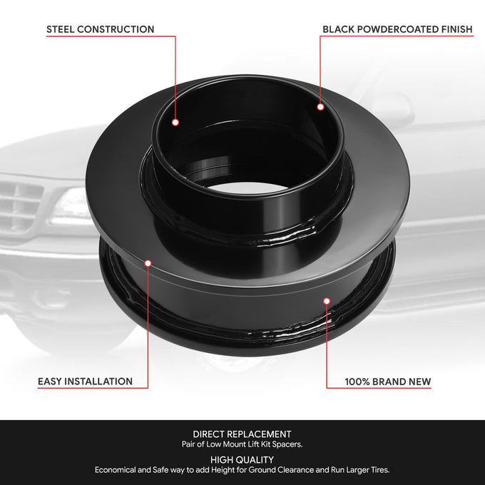 3 in. Spring Mount Lift Kit Spacers <br>97-03 Ford F-150, 97-02 Expedition