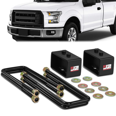 3 in. Rear Lift Blocks Leveling Kit (left & right) <br> 04-17 Ford F-150