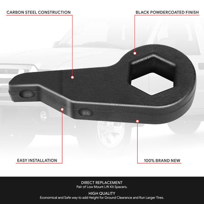 2pc 1-3 in. Front Adjustable Torsion Key <br> 98-11 Ford Ranger