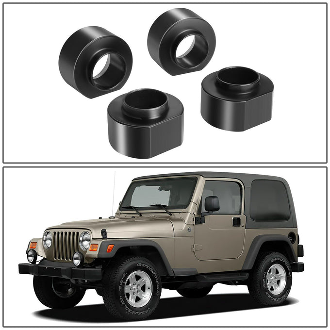 2pc 2in. Coil Spring Lift Leveling Spacer <br> 97-06 Jeep Wrangler