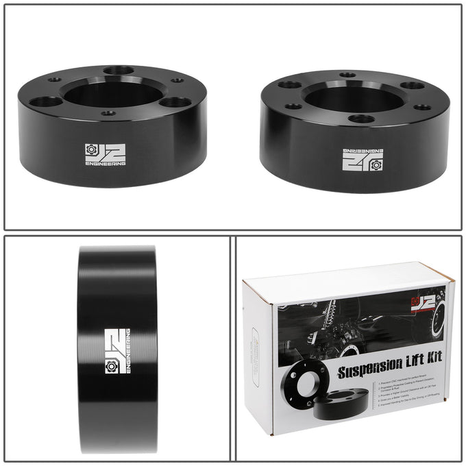 2pc 3.5in. Front Strut Top Mount Lift Spacers Kit <br> 04-24 Nissan Titan, Armada