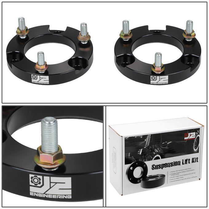 2pc 1.5in. Front Strut Top Mount Lift Spacers Kit <br> 03-23 Toyota Tacoma, FJ Cruiser, 10-17 Lexus GX460