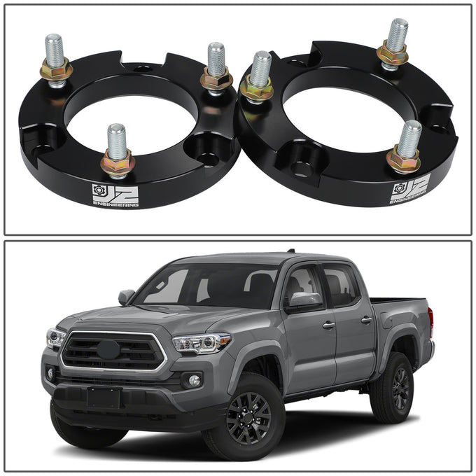 2pc 1.5in. Front Strut Top Mount Lift Spacers Kit <br> 03-23 Toyota Tacoma, FJ Cruiser, 10-17 Lexus GX460