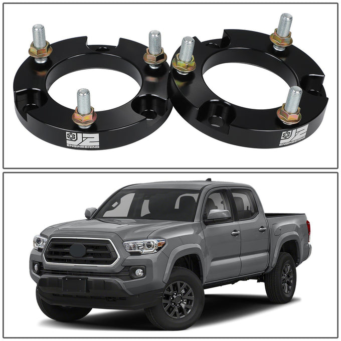 2pc 1.5in. Front Strut Top Mount Lift Spacers Kit <br> 03-23 Toyota Tacoma, FJ Cruiser, 10-17 Lexus GX460
