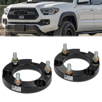 2pc 1.5in. Front Strut Top Mount Lift Spacers Kit <br> 03-23 Toyota Tacoma, FJ Cruiser, 10-17 Lexus GX460