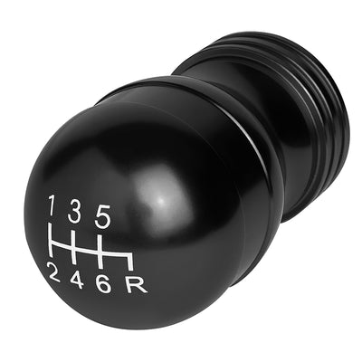 40mm W X 70mm H 6-Speed Teardrop Shape Aluminum Shift Knob Universal