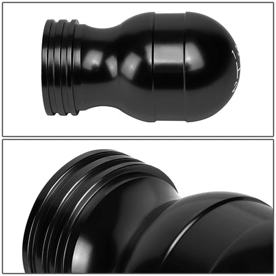 40mm W X 70mm H 6-Speed Teardrop Shape Aluminum Shift Knob Universal