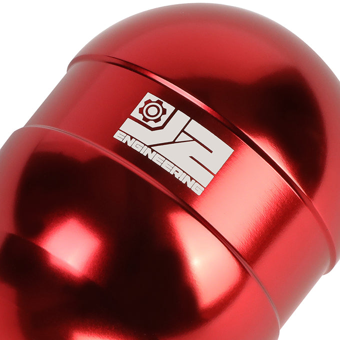 40mm W X 70mm H 6-Speed Teardrop Shape Aluminum Shift Knob Universal