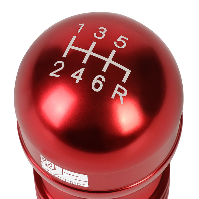 40mm W X 70mm H 6-Speed Teardrop Shape Aluminum Shift Knob Universal