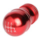 40mm W X 70mm H 6-Speed Teardrop Shape Aluminum Shift Knob Universal