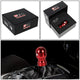 40mm W X 70mm H 6-Speed Teardrop Shape Aluminum Shift Knob Universal