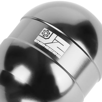 40mm W X 70mm H 6-Speed Teardrop Shape Aluminum Shift Knob Universal