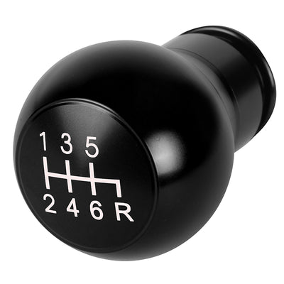 54mm W X 69mm H 6-Speed Teardrop Shape Aluminum Shift Knob Universal