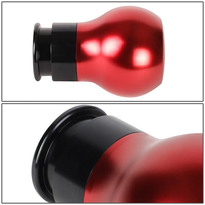 54mm W X 69mm H 6-Speed Teardrop Shape Aluminum Shift Knob Universal