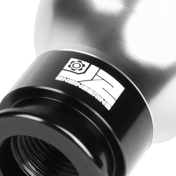 54mm W X 69mm H 6-Speed Teardrop Shape Aluminum Shift Knob Universal