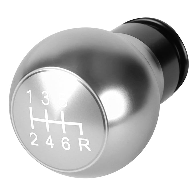 54mm W X 69mm H 6-Speed Teardrop Shape Aluminum Shift Knob Universal