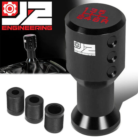 40mm W X 85mm H 6-Speed Goblet Style Aluminum Shift Knob Universal