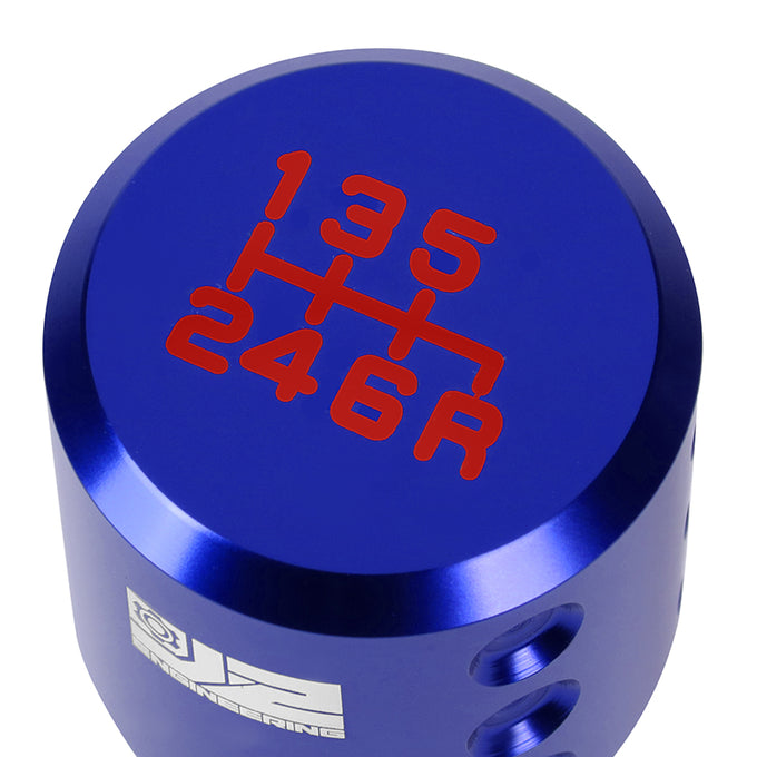40mm W X 85mm H 6-Speed Goblet Style Aluminum Shift Knob Universal