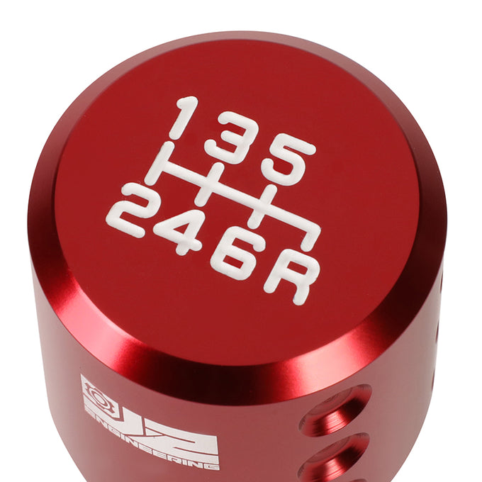 40mm W X 85mm H 6-Speed Goblet Style Aluminum Shift Knob Universal