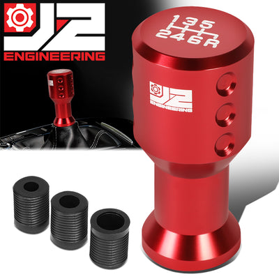 40mm W X 85mm H 6-Speed Goblet Style Aluminum Shift Knob Universal