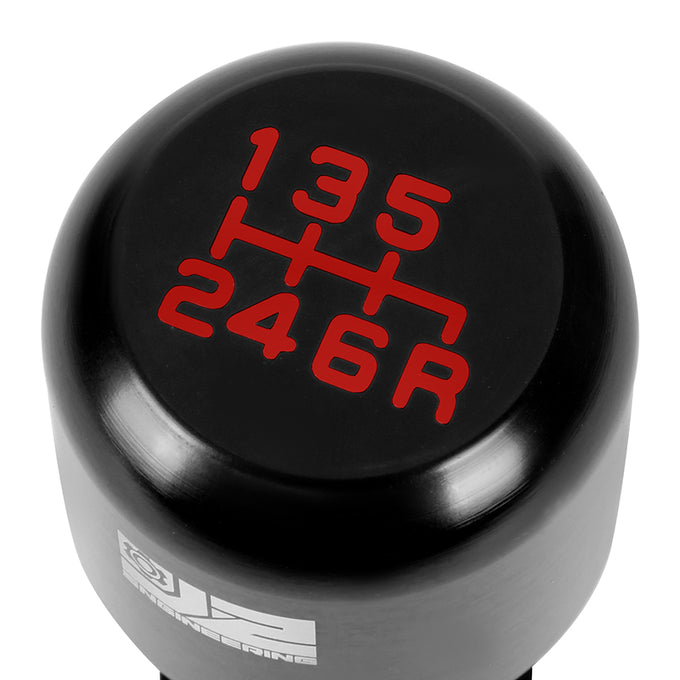 40mm W X 80mm H 6-Speed Cylindrical Wine Cup Aluminum Shift Knob Universal