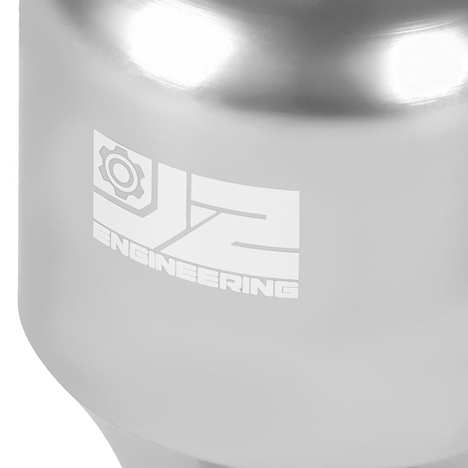 40mm W X 80mm H 6-Speed Cylindrical Wine Cup Aluminum Shift Knob Universal