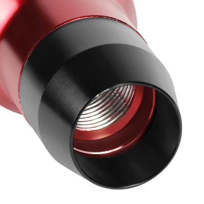 39mm W X 95mm H 6-Speed Barrel Type Cylindrical Shape Aluminum Shift Knob Universal
