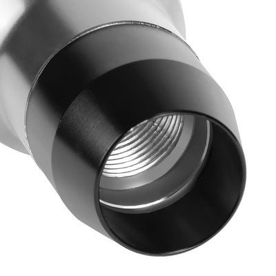 39mm W X 95mm H 6-Speed Barrel Type Cylindrical Shape Aluminum Shift Knob Universal