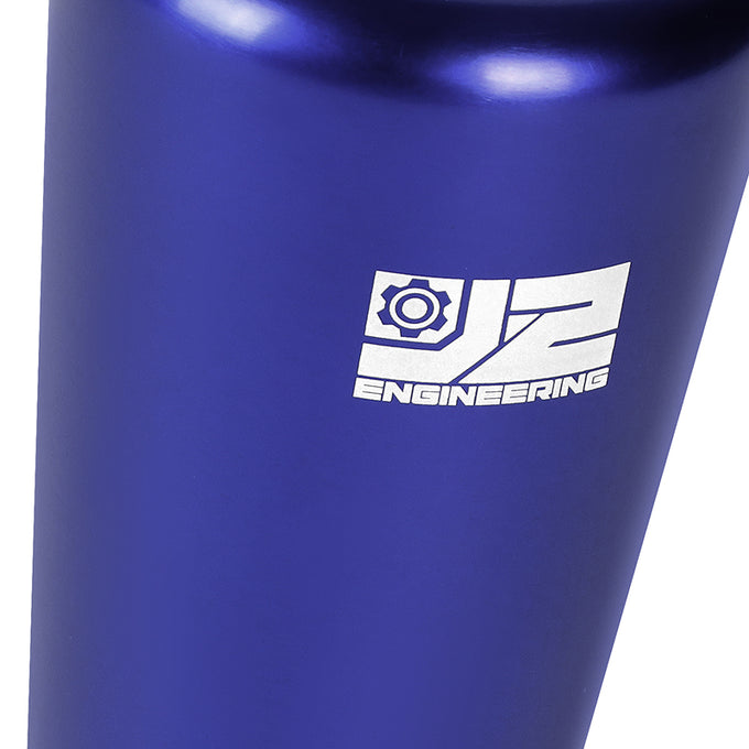 82mm H 6-Speed Tapered Cylindrical Shape Aluminum Shift Knob Universal
