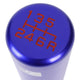 82mm H 6-Speed Tapered Cylindrical Shape Aluminum Shift Knob Universal