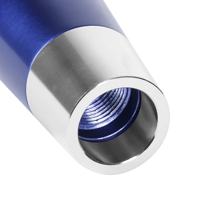 82mm H 6-Speed Tapered Cylindrical Shape Aluminum Shift Knob Universal