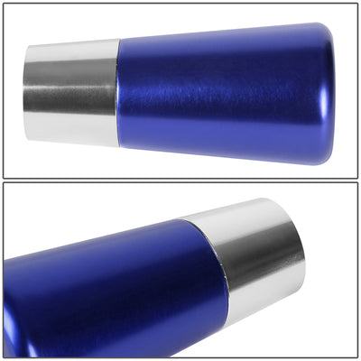 82mm H 6-Speed Tapered Cylindrical Shape Aluminum Shift Knob Universal