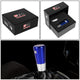82mm H 6-Speed Tapered Cylindrical Shape Aluminum Shift Knob Universal