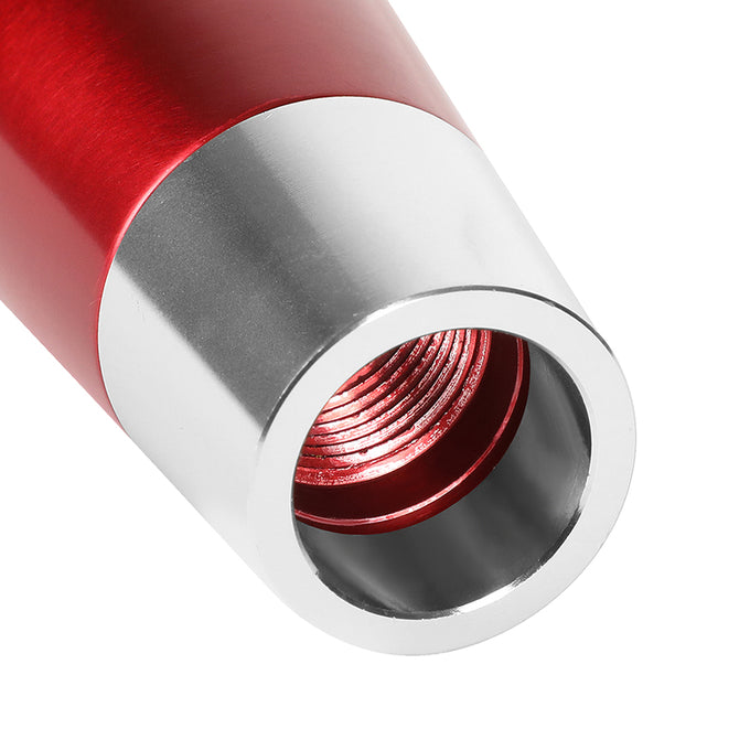 82mm H 6-Speed Tapered Cylindrical Shape Aluminum Shift Knob Universal