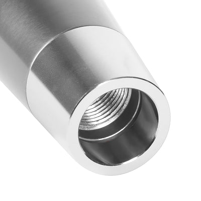82mm H 6-Speed Tapered Cylindrical Shape Aluminum Shift Knob Universal