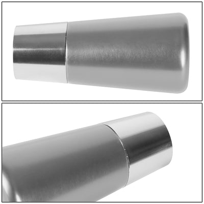 82mm H 6-Speed Tapered Cylindrical Shape Aluminum Shift Knob Universal