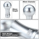 48mm X 98mm 6-Speed Ball Teardrop Style Shift Knob Universal