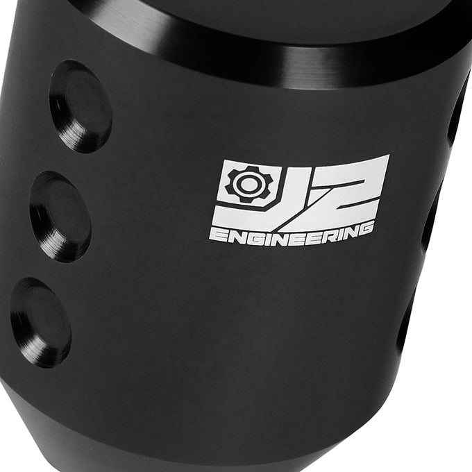 40mm W X 55mm H Cylindrical Design Aluminum Shift Knob Universal