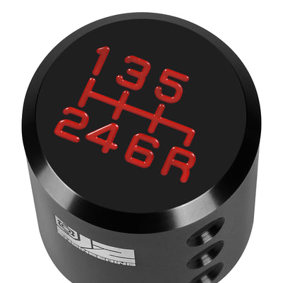 40mm W X 55mm H Cylindrical Design Aluminum Shift Knob Universal