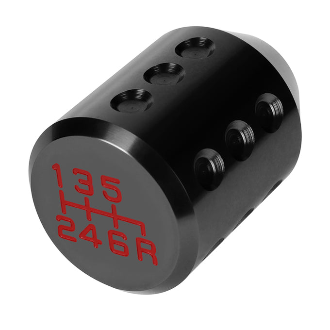 40mm W X 55mm H Cylindrical Design Aluminum Shift Knob Universal