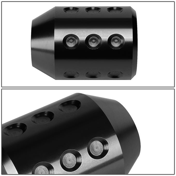 40mm W X 55mm H Cylindrical Design Aluminum Shift Knob Universal