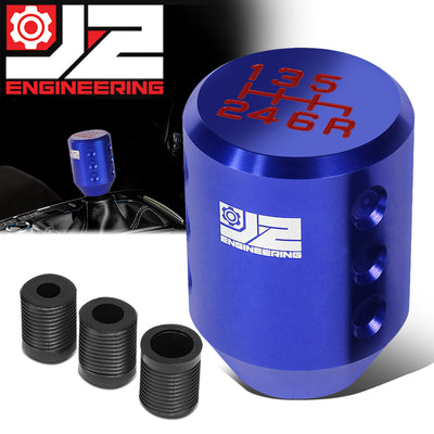 40mm W X 55mm H Cylindrical Design Aluminum Shift Knob Universal