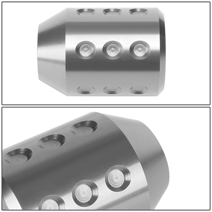 40mm W X 55mm H Cylindrical Design Aluminum Shift Knob Universal