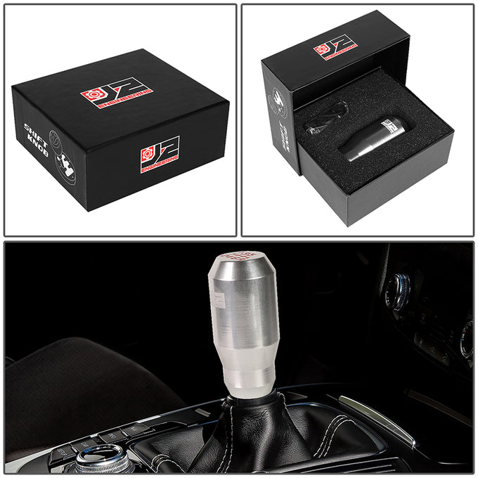 40mm W X 55mm H Cylindrical Design Aluminum Shift Knob Universal